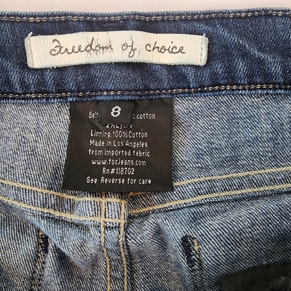Anthropologie Freedom of Choice Bootcut Jeans Size 8 - Picture 3 of 9